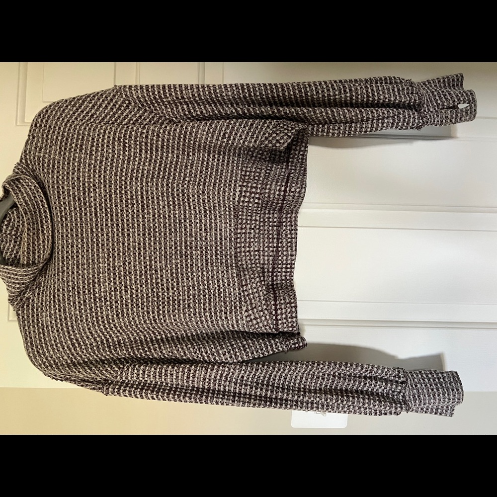Free People Cropped Mock Neck Sweater